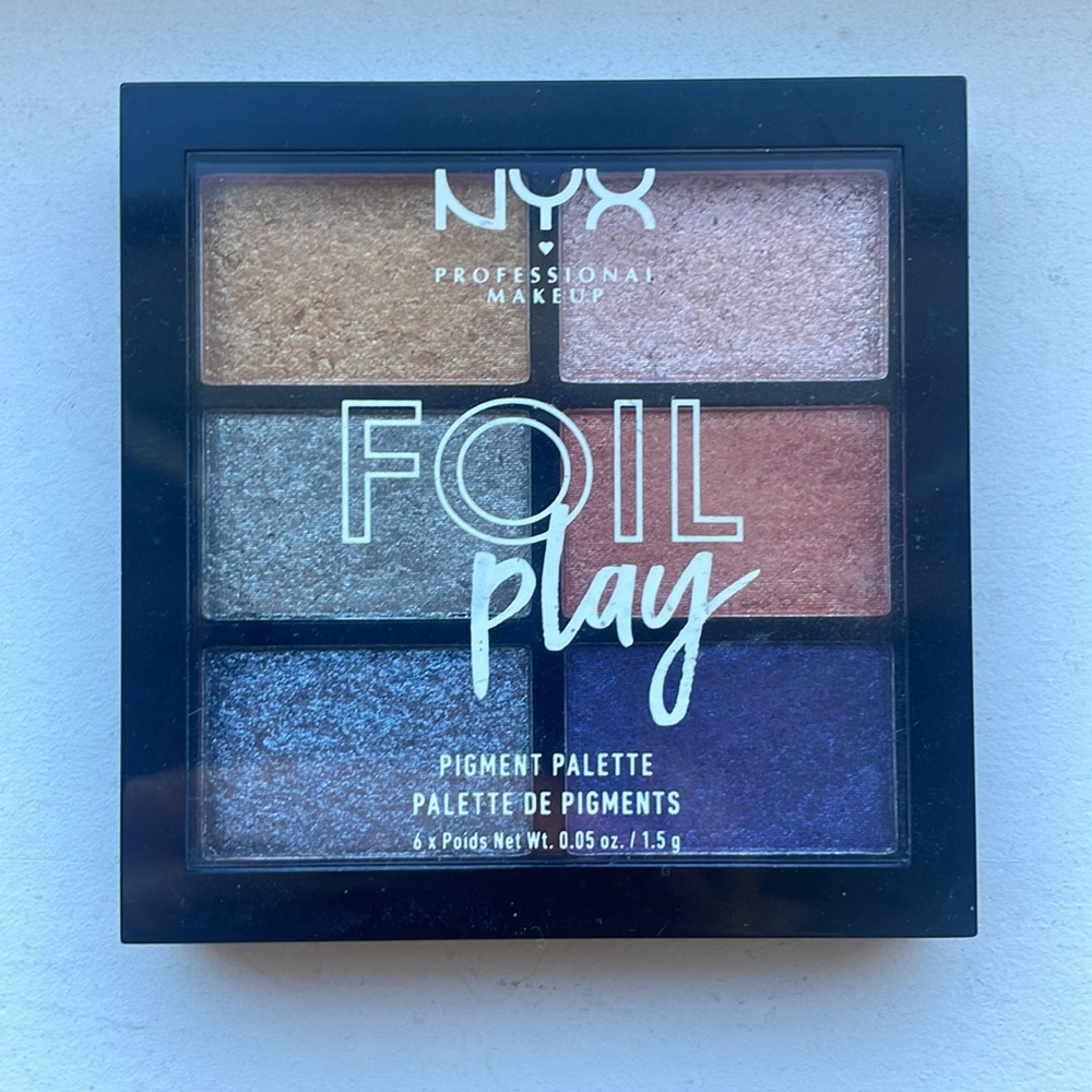 NYX Foil Play Cream Pigments Palette